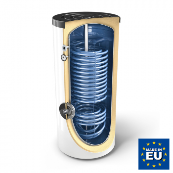EV-S300HP - EV 2X5 2X12 S2 300 65 HP Hocheffizienzspeicher mit 2 Wärmetauschern 1m² + 2,45m²